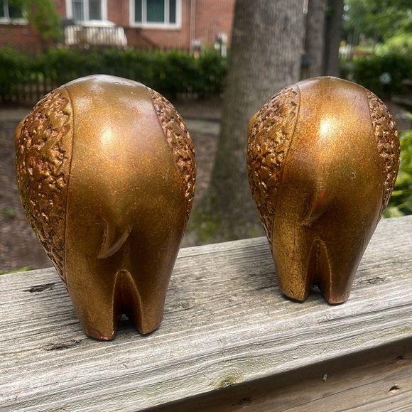 Vintage MCM Freeman & McFarlin elephant statues - Picture 6 of 8